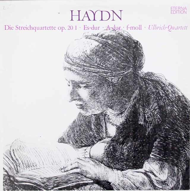 ウルブリヒ四重奏団のハイドン/弦楽四重奏曲第31番、35番 & 36番　独ETERNA　3048　LP レコード
