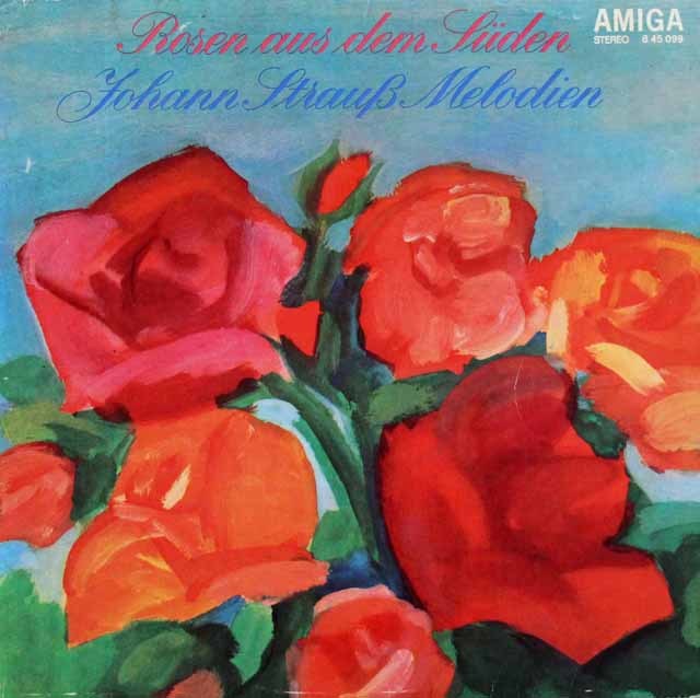 ガラグリのＪ．シュトラウス/メロディ集（南国の薔薇ほか）　独AMIGA　3048　LP レコード