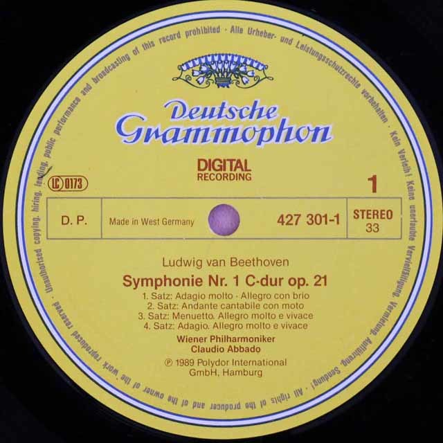 h*a様 クラシック LPレコード 42枚 ベートーヴェン モーツァルト他 LP レコード アバドのベートーヴェン/交響曲第1&4番 独DGG 3048