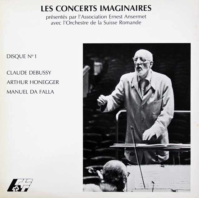 アンセルメのドビュッシー/選ばれし乙女ほか　スイス　アンセルメ協会　3737　LP レコード