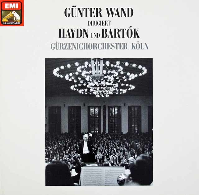 ヴァントのハイドン、バルトーク　独EMI　3737　LP レコード