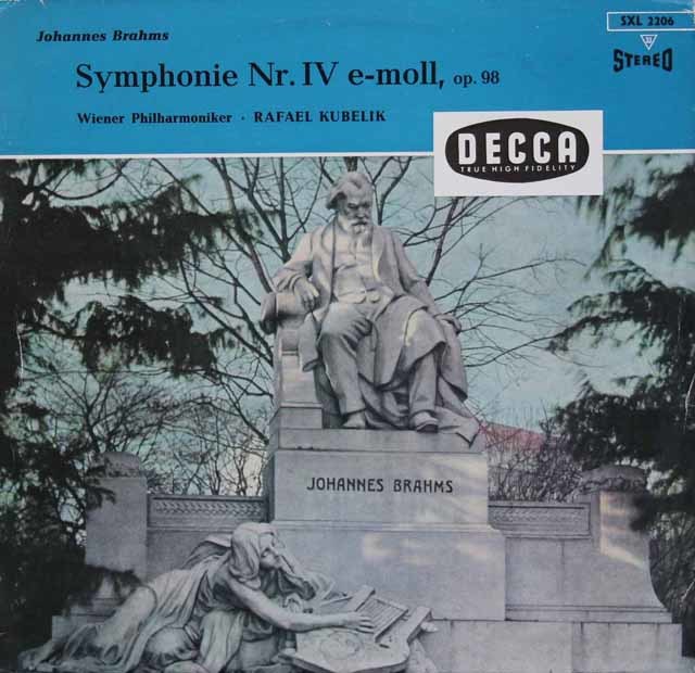 レコード 英Decca SXL2206 ブラームス「交響曲第4番」 クーベリック