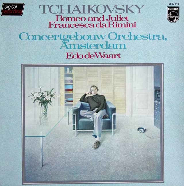 デ・ワールトのチャイコフスキー/「ロメオとジュリエット」、「フランチェスカ・ダ・リミニ」　蘭PHILIPS　3435　LP レコード