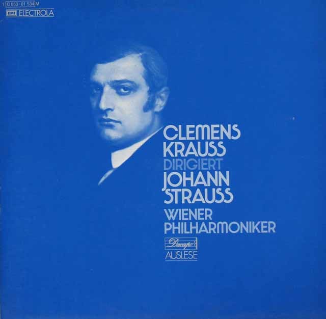 クラウスのヨハン・シュトラウス/千一夜物語ほか　 独Dacapo　3740　LP レコード