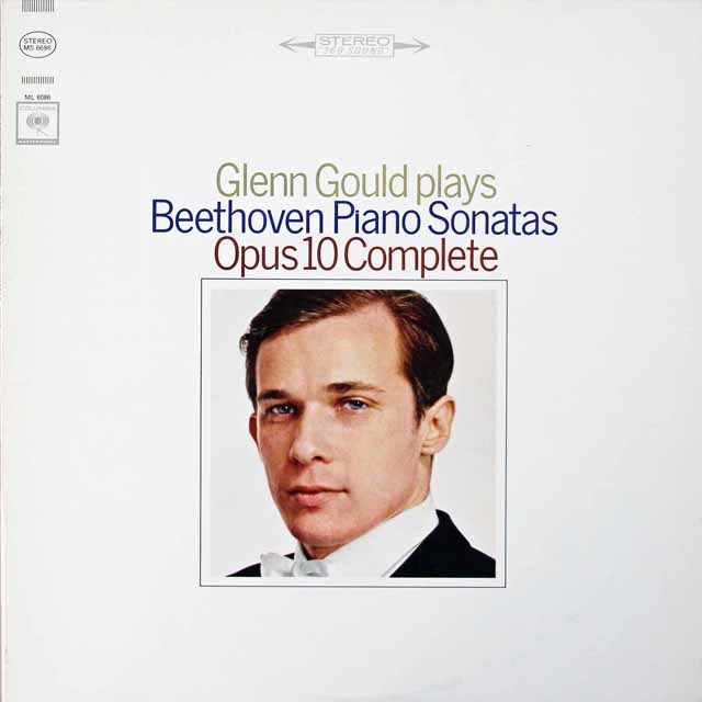 グールドのベートーヴェン/ピアノソナタ第5-7番　米Columbia　3740　LP レコード