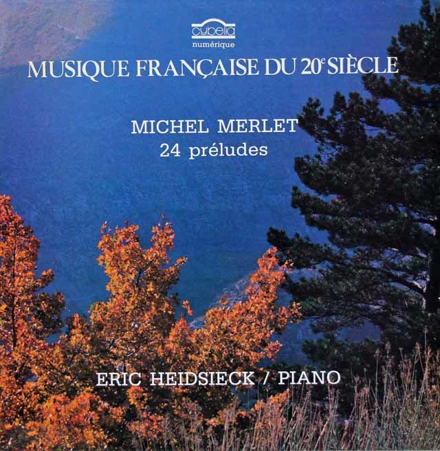 ハイドシェックのメルレ/24のプレリュード　仏cybelia　3742　LP レコード