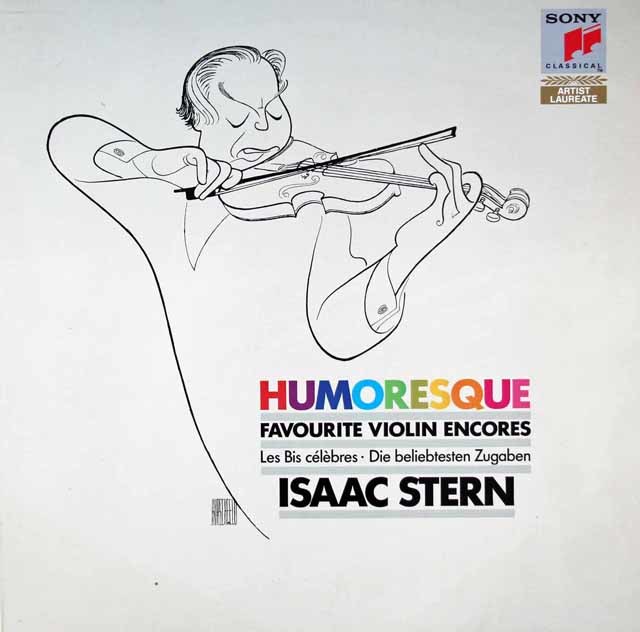スターンの「ユーモレスク」/愛奏小曲集　独Sony Classical　3495　LP レコード