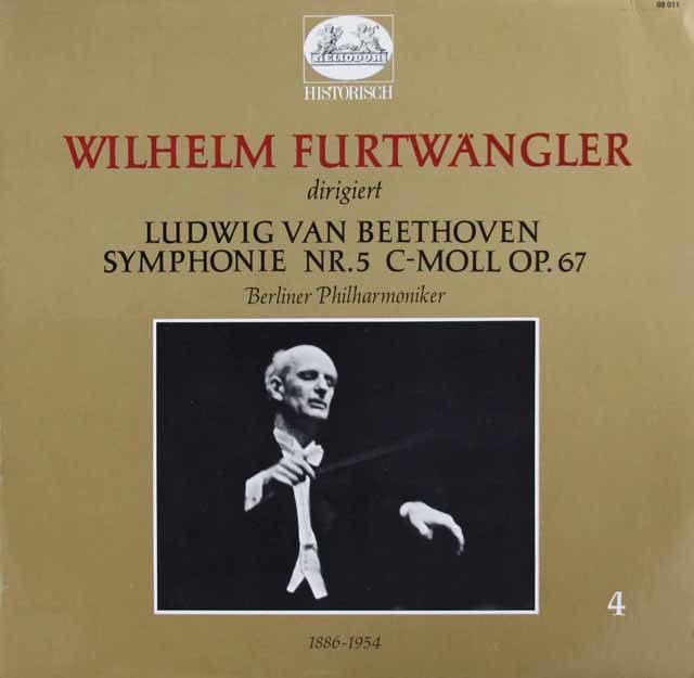 LP レコード フルトヴェングラーのベートーヴェン/交響曲第5番「運命