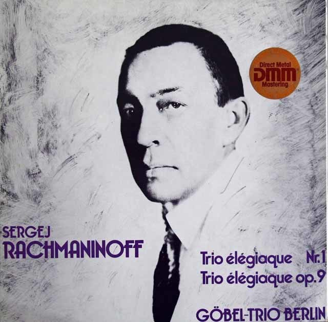 ゲーベル・トリオのラフマニノフ/悲しみの三重奏曲第1、2番　独THOROFON　3494　LP レコード