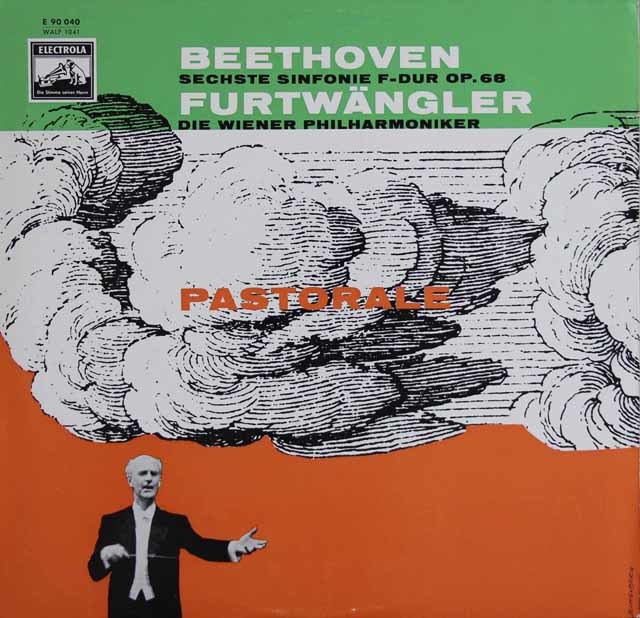 フルトヴェングラーのベートーヴェン/交響曲第6番「田園」　 独EMI　3743　LP レコード