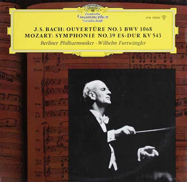LP レコード フルトヴェングラーのモーツァルト/交響曲第39番ほか 独