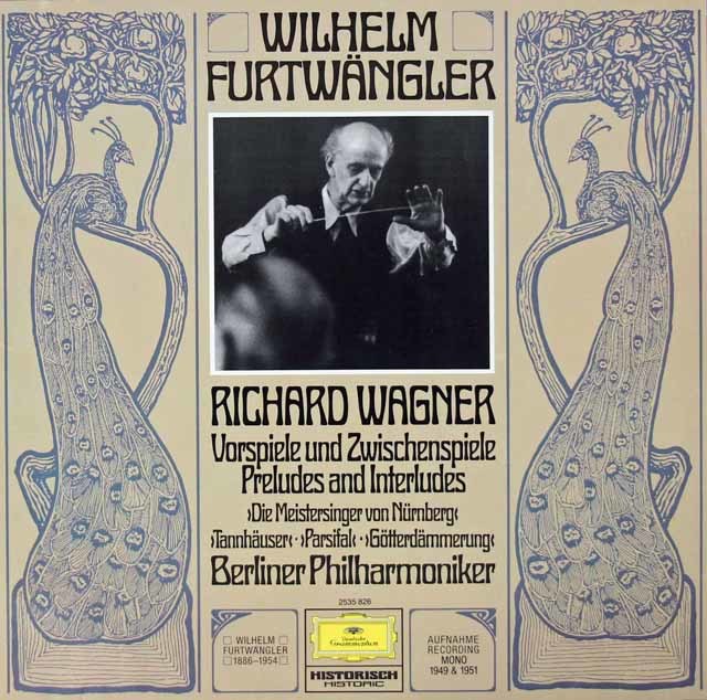 フルトヴェングラーのワーグナー/「マイスタージンガー」第１幕への前奏曲ほか　独DGG　3126　LP レコード
