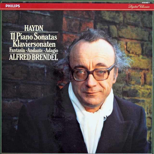 ブレンデルのハイドン/11のピアノ・ソナタ集ほか　蘭PHILIPS　3493　LP レコード