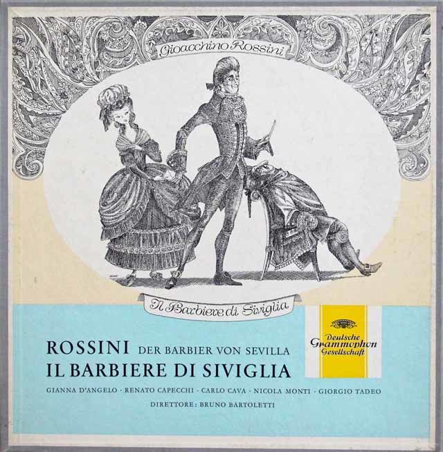 Lp レコード バルトレッティのロッシーニ セビリアの理髪師 独dgg 3137