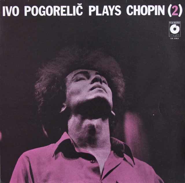 ポゴレリチのショパン /ピアノソナタ第2番「葬送行進曲付き」　ほか　 ポーランドmuza　3139　LP レコード
