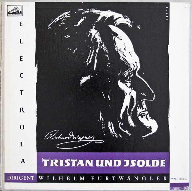 フルトヴェングラーのワーグナー/楽劇「トリスタンとイゾルデ」全曲　独ELECTROLA　3141　LP レコード