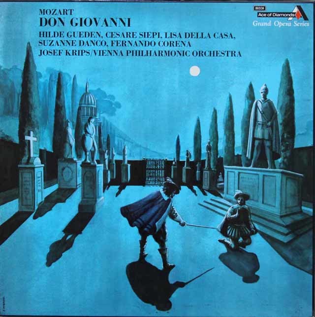 クリップスのモーツァルト/「ドン・ジョヴァンニ」全曲　英DECCA（Ace of Diamonds）　3142　LP レコード