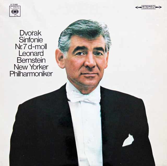 バーンスタインのドヴォルザーク/交響曲第7番　独CBS　3710　LP レコード
