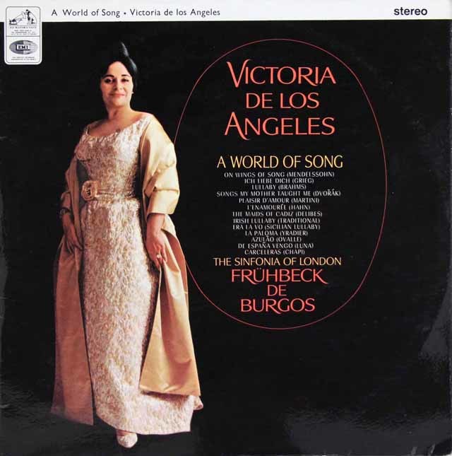 LP レコード ロス・アンヘレスの名歌曲の世界 英EMI 3145