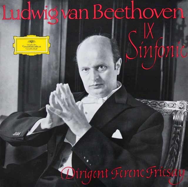 LP レコード フリッチャイのベートーヴェン/交響曲第9番「合唱付き」ほか 独DGG 3146