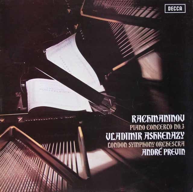 LPレコード オリジナル盤 アシュケナージ、プレヴィンのラフマニノフ