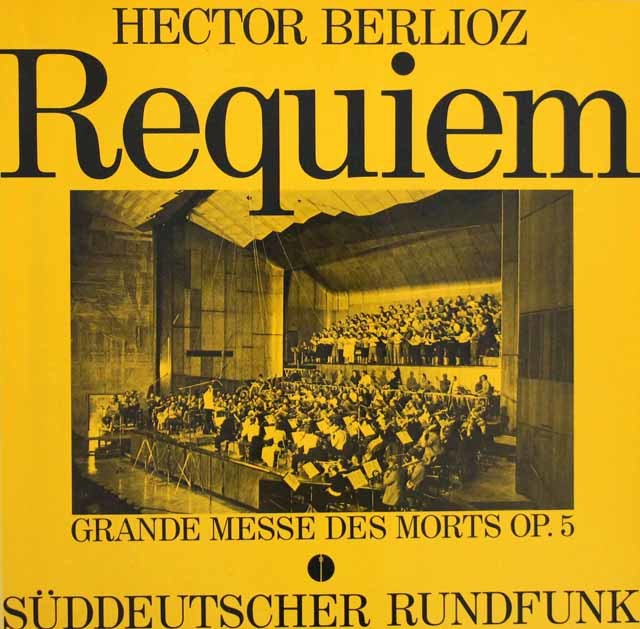 ギーレンのベルリオーズ/レクイエム　独SWR　3711　LP レコード