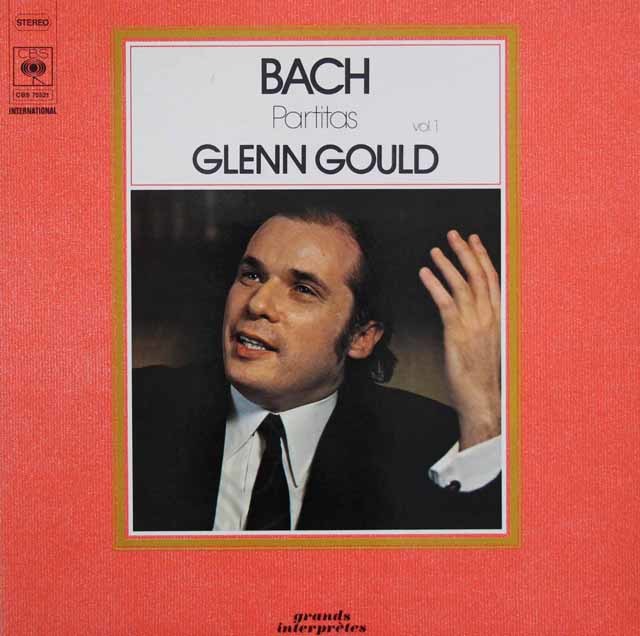 【2枚セット】　グールドのバッハ/パルティータ集　Vol.1、2　仏CBS　3202　LP レコード