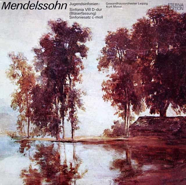 LP レコード マズアのメンデルスゾーン/弦楽のための交響曲全集 独
