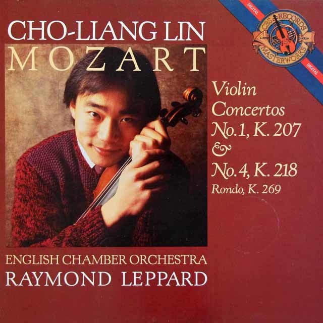 リンのモーツァルト/ヴァイオリン協奏曲第1番ほか　蘭CBS　3506　LP レコード