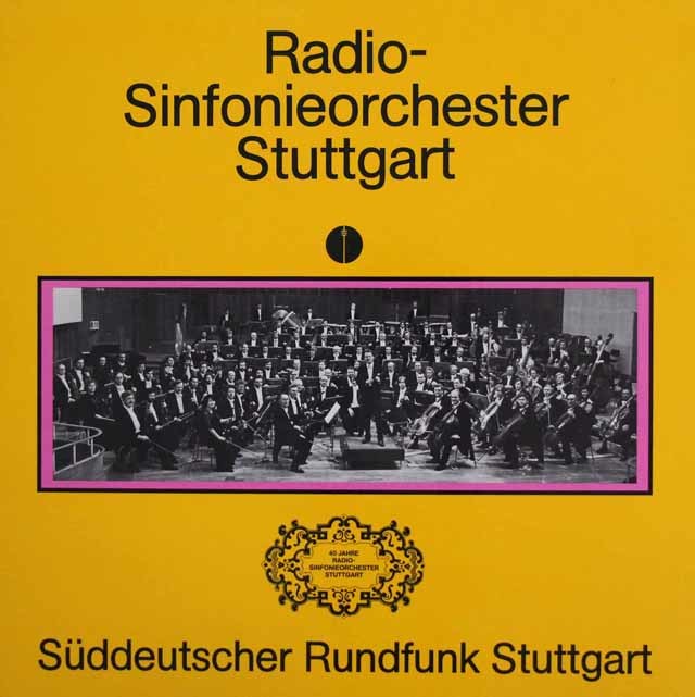 シュトットガルト放送交響楽団40周年の歩み　独SWR　3596　LP レコード