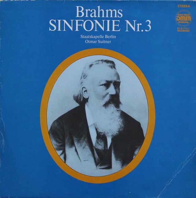 スウィトナーのブラームス/交響曲第3番　独ETERNA　3722　LP レコード