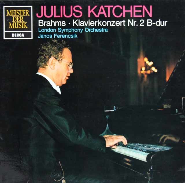 LP レコード カッチェンのブラームス/ピアノ協奏曲第2番 独DECCA 3596