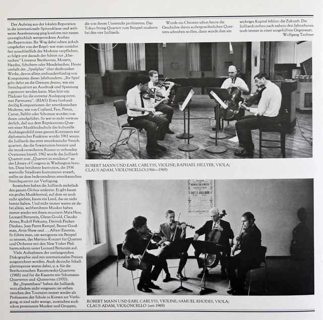 LP シェーンベルク作品集　ジュリアード弦楽四重奏団 ジュリアード弦楽四重奏団コレクション（15CD） | HMV&BOOKS