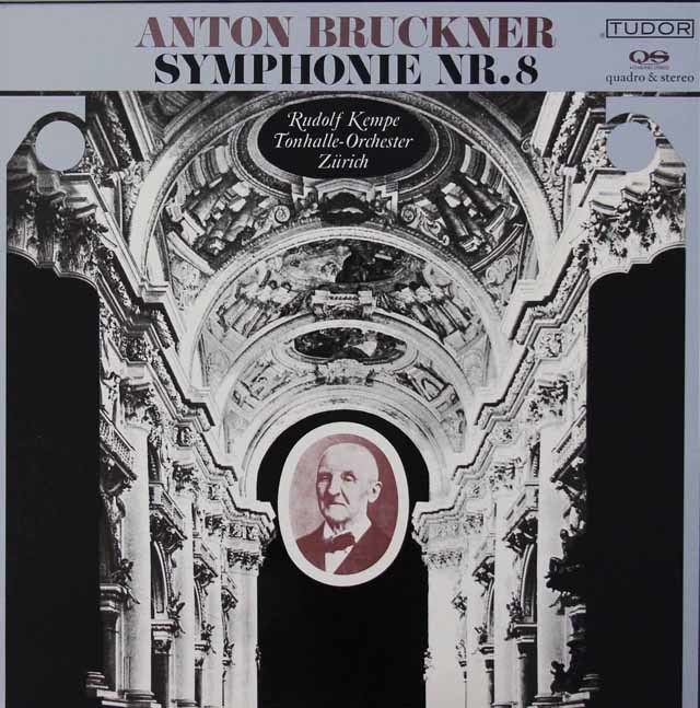 ケンペのブルックナー/交響曲第8番　スイスTudor　3213　LP レコード