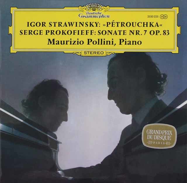 ポリーニのストラヴィンスキー/「ペトルーシュカ」ほか　独DGG　3723　LP レコード