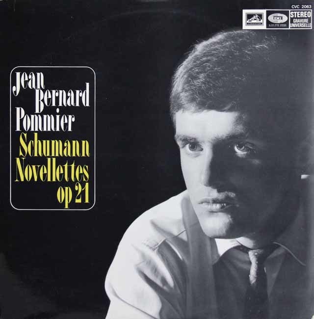 ポミエのシューマン/ノヴェレッテ　仏EMI　3594　LP レコード