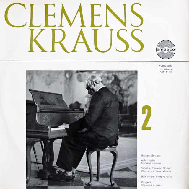 LP レコード 2枚セット クラウスのR.シュトラウス/作品集 墺amadeo 3594