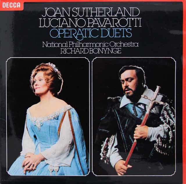 LP レコード オリジナル盤 サザーランド、パヴァロッティのオペラ