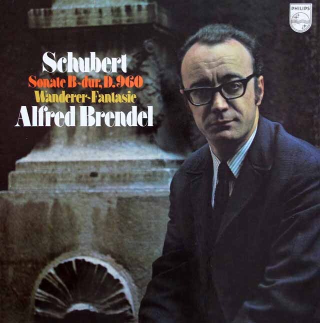 ブレンデルのシューベルト/ピアノソナタ第21番ほか　蘭PHILIPS　3522　LP レコード