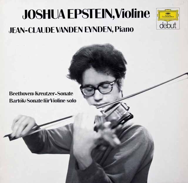 【デビューシリーズ】　エプスタインのベートーヴェン/「クロイツェル・ソナタ」ほか　独DGG　3730　LP レコード