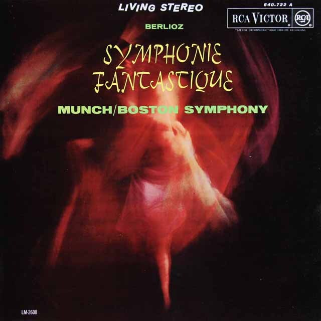 LP レコード ミュンシュのベルリオーズ/幻想交響曲 仏RCA 3223