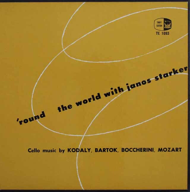 シュタルケルのモーツァルト、ボッケリーニ、コダーイ、バルトーク　米PERIOD RECORDS　3706　LP レコード