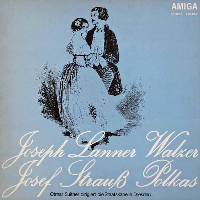スウィトナーのランナー、J.シュトラウス/ワルツ、ポルカ集　独AMIGA　3708　LP レコード