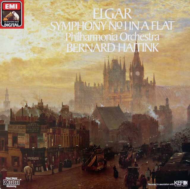 ハイティンクのエルガー/交響曲第1番　独EMI　3708　LP レコード