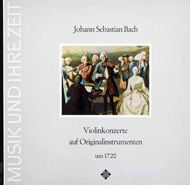 アーノンクール夫妻のバッハ/ヴァイオリン協奏曲集　独TELEFUNKEN　3746　LP レコード