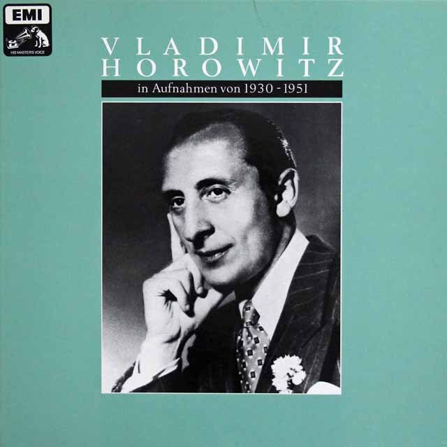 ホロヴィッツ/EMIレコーディングス1930~1951　独EMI　3699　LP レコード