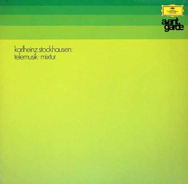 シュトックハウゼン/「テレムジーク」　独DGG　3270　LP レコード