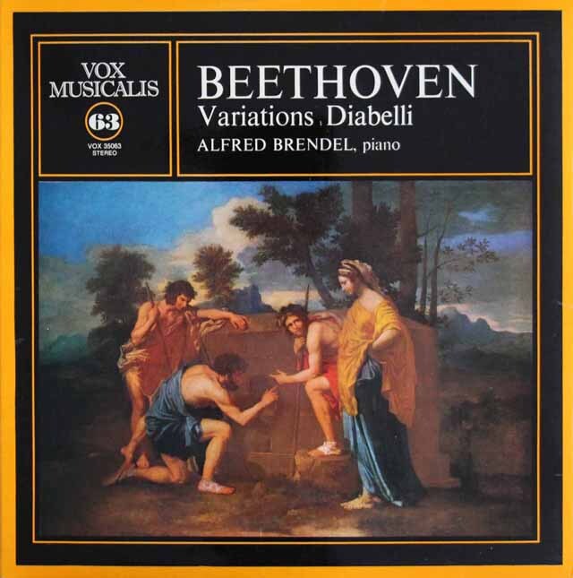 ブレンデルのベートーヴェン/ディアベリ変奏曲　仏VOX　3806　LP レコード