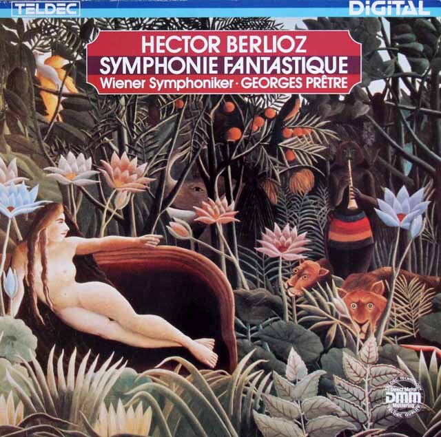 プレートルのベルリオーズ/幻想交響曲　独TELDEC　3696　LP レコード