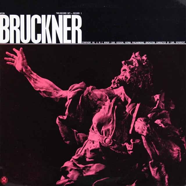 シューリヒトのブルックナー/交響曲第8番  豪WRC  3307　LP レコード